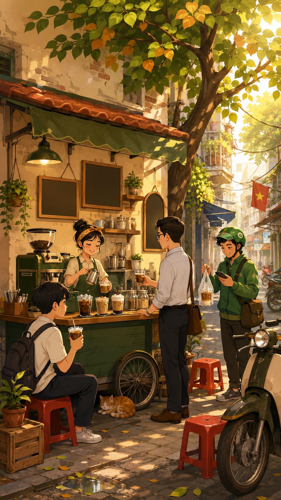 Cà phê Chủ Quán — Vietnamese coffee shop